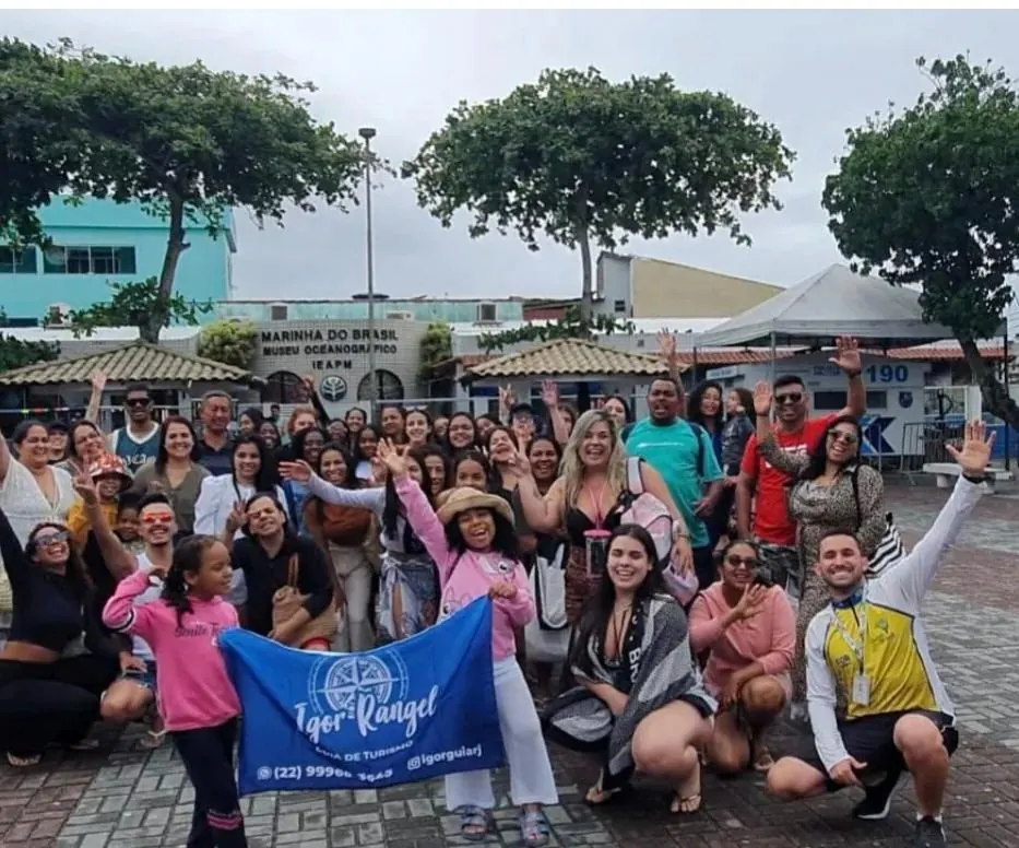 Guiamento de grupo em Arraial do Cabo